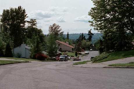 At Intersection of S. 31st St. and Morris Ave. S. Looking West